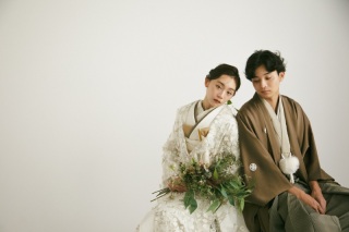 白スタジオで叶う韓国フォト