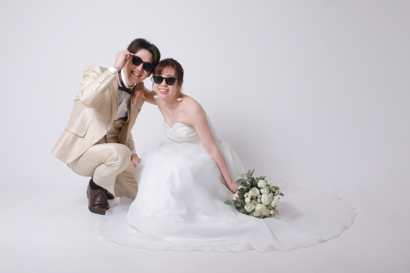 サングラスでかっこよく決めて