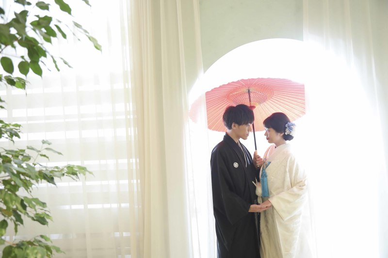 白無垢ヘアスタイル