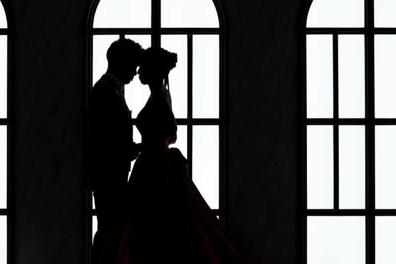 シルエット撮影