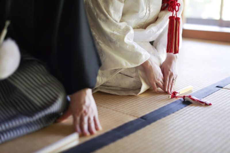 かかせないお手元ショット!