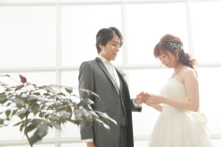 指輪交換を記念に