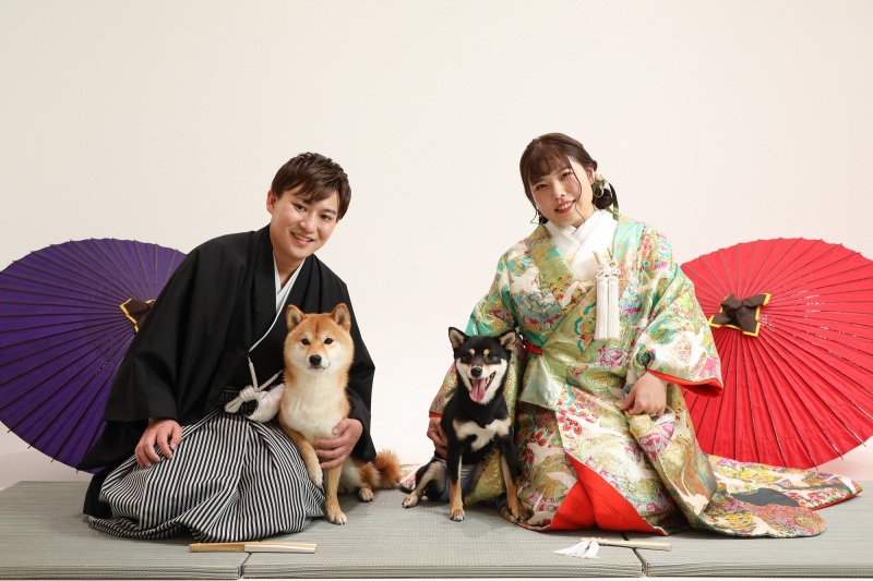 ワンちゃんも一緒に♪