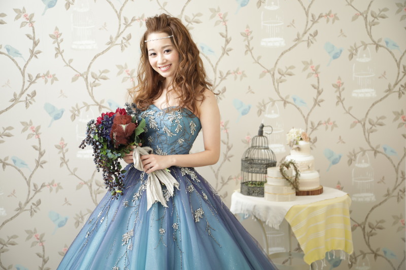 新作カラードレス&ヘアチェンジ!