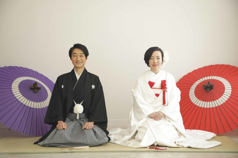 和装ならではの厳かな雰囲気で