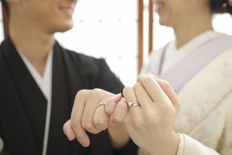 指輪のショット