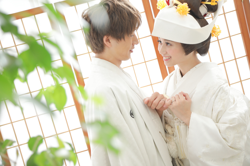 角隠しスタイルで