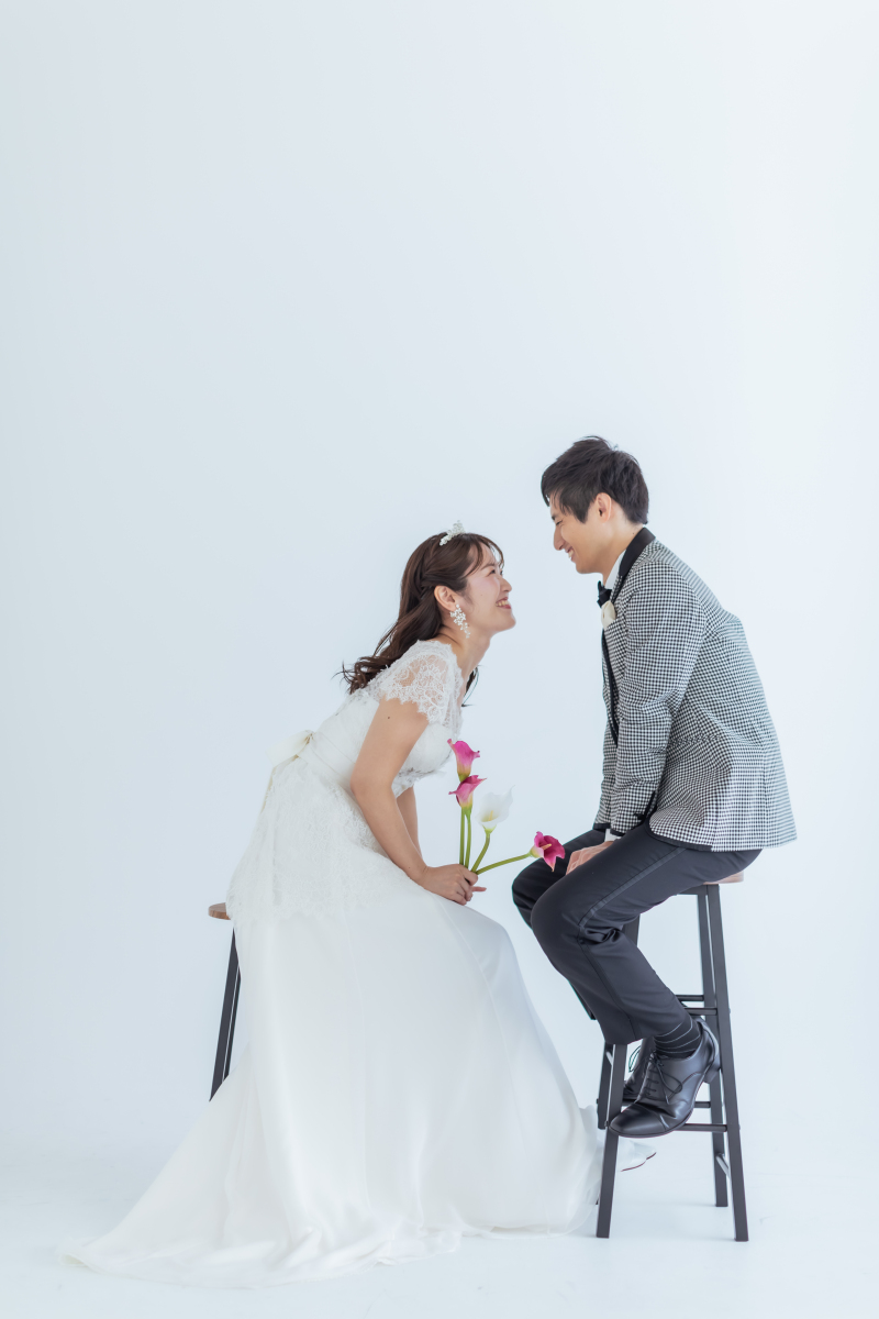 自然な表情の中