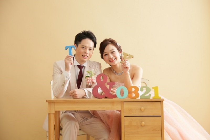 カラフルなブロックでイニシャルや記念日も♬