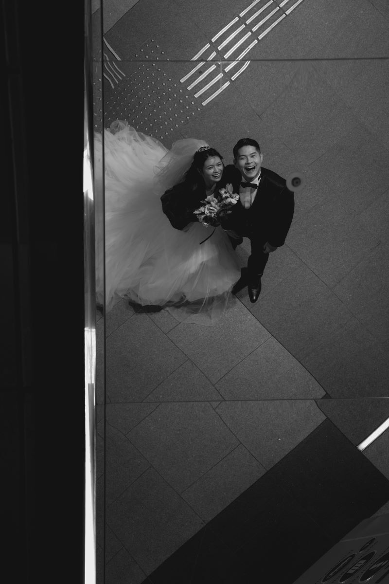 真上からぱしゃり!