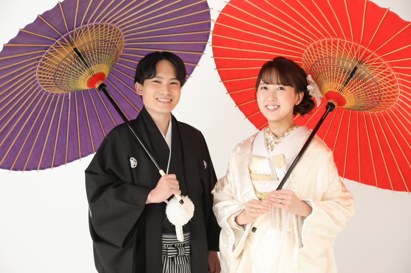 和装を華やかに