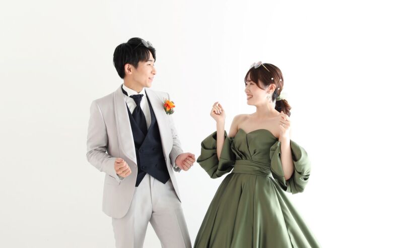 おふたりらしいお写真も