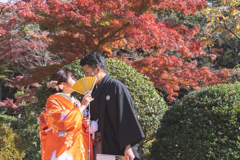 肥後細川庭園ロケーション撮影