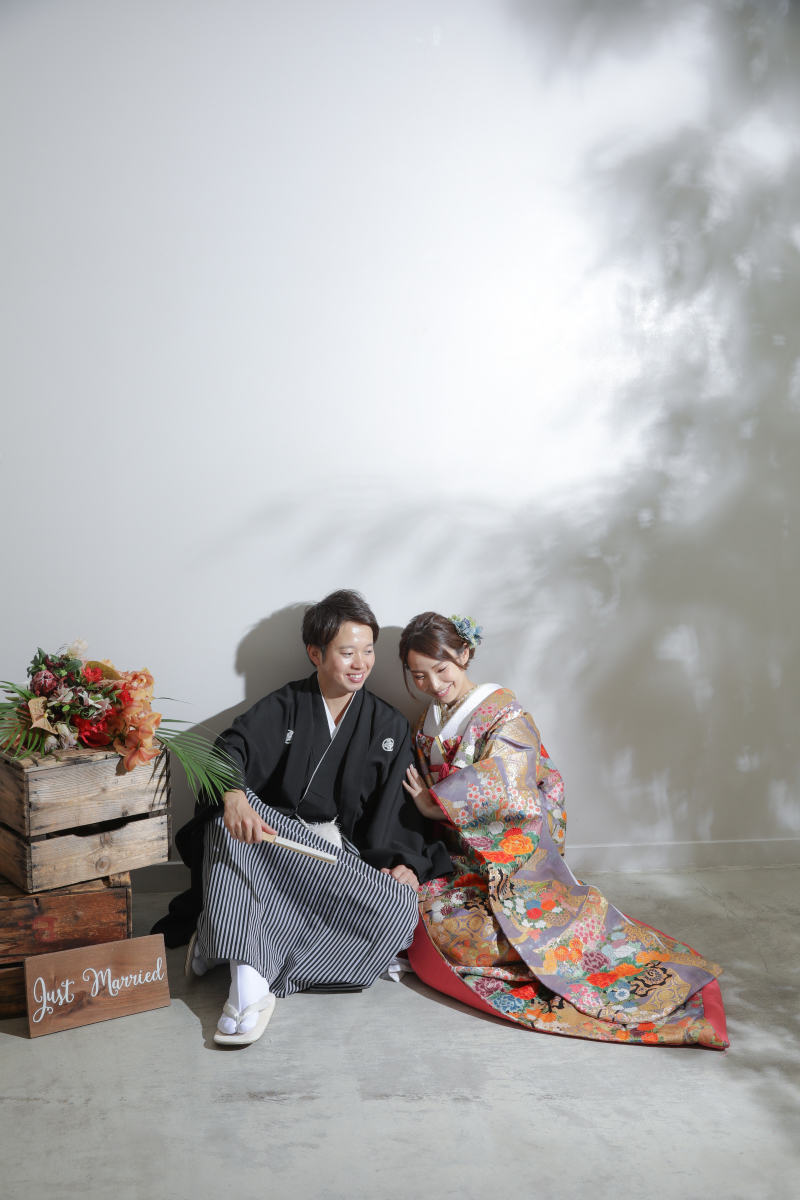 色打掛にお着換え♪