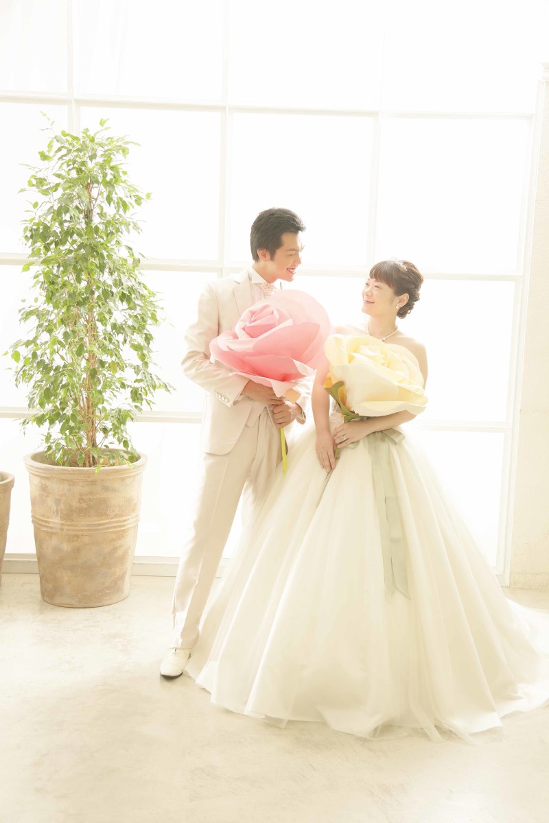 撮影小物を持って♬