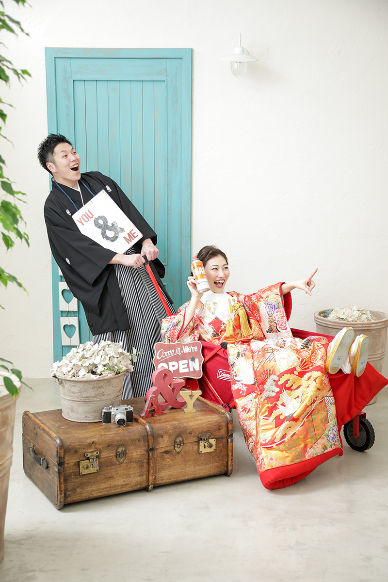 キャンプ好きなお二人♡