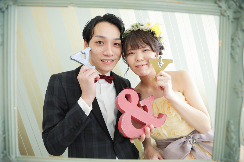 イニシャルと一緒に♪