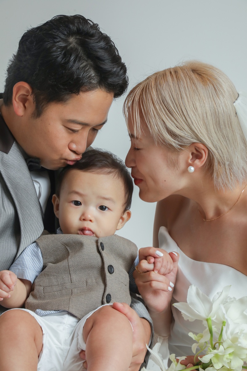 思い出に残るご家族撮影