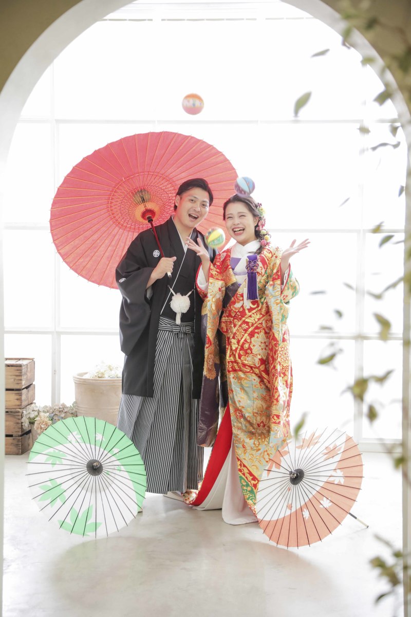 和装小物を取り入れて!