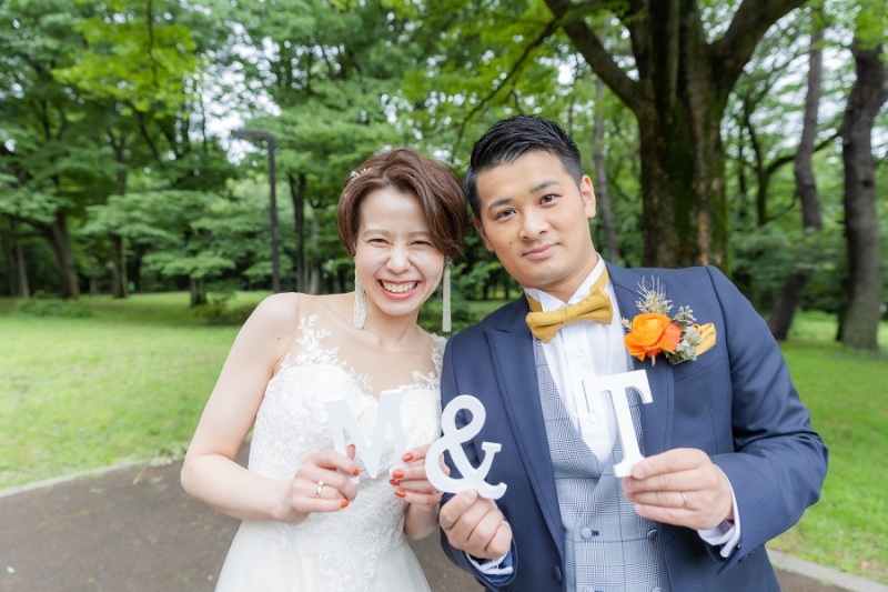 結婚式の前撮りとして