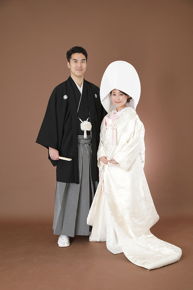 綿帽子はフォーマルと相性抜群!!