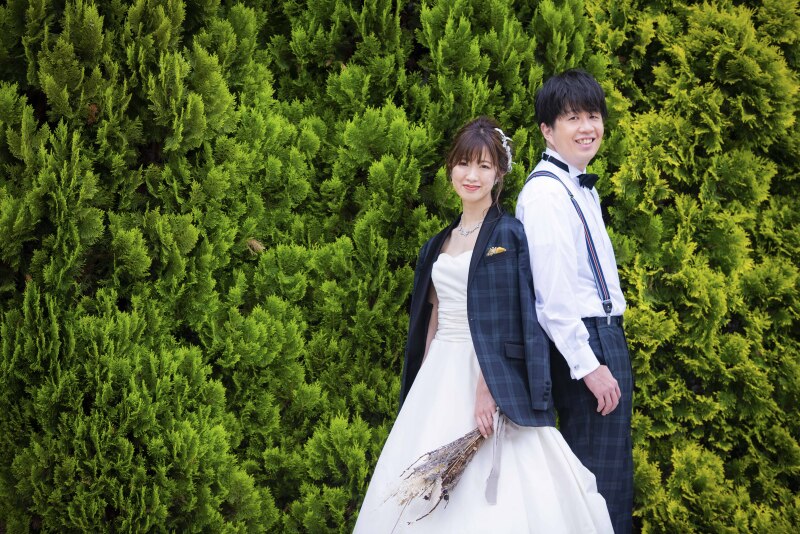 緑のある雰囲気で