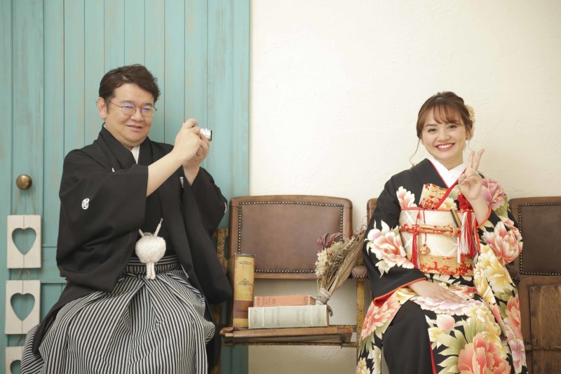 メインカメラマンはご新郎様！？