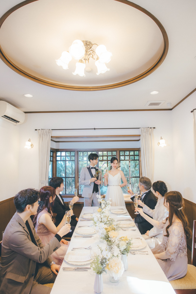 ワタベウェディング表参道フラッグシップフォトスタジオ_会食ができる