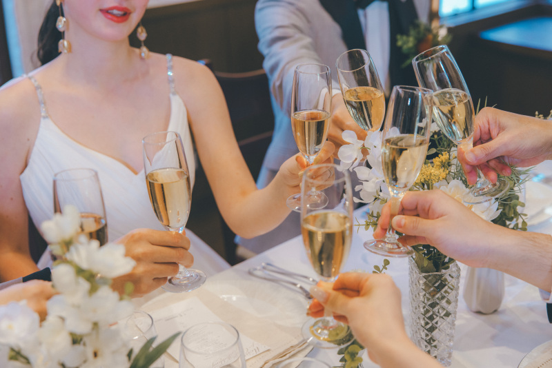 ワタベウェディング表参道フラッグシップフォトスタジオ_会食ができる