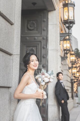 ワタベウェディング表参道フラッグシップフォトスタジオ_【東京駅】前撮り・フォトウェディングイメージ