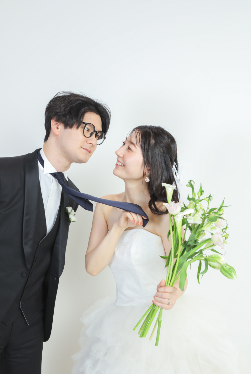 ワタベウェディング表参道フラッグシップフォトスタジオ_スタジオで撮影できる