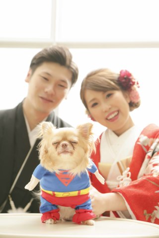 ワタベウェディング表参道フラッグシップフォトスタジオ_family & Pet