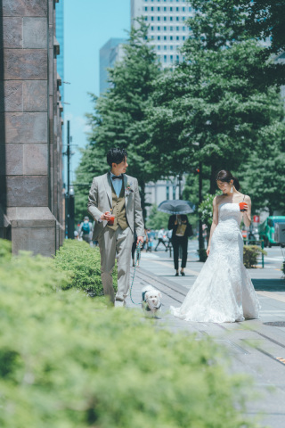 ワタベウェディング表参道フラッグシップフォトスタジオ_family & Pet