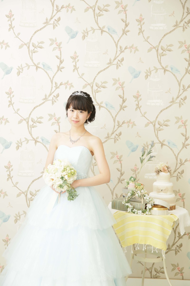 柄の背景でかわいく