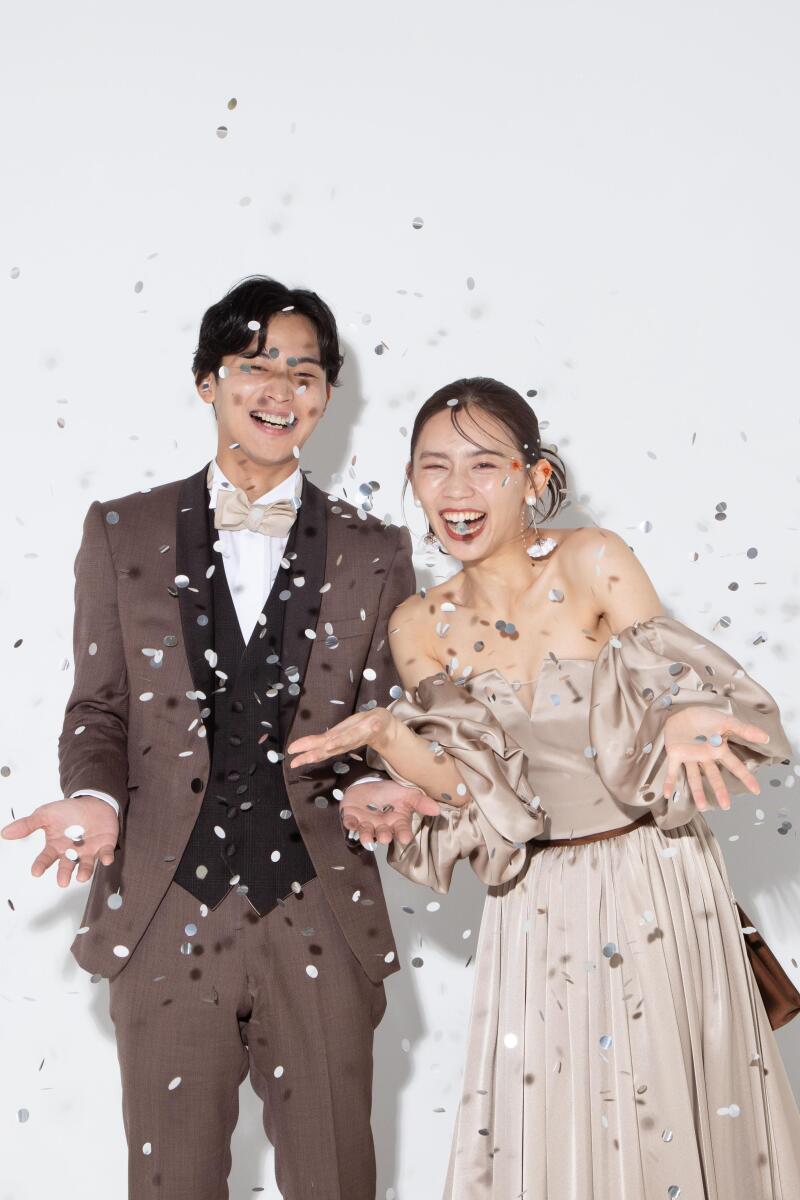 ワタベウェディング表参道フラッグシップフォトスタジオ_スタジオで撮影できる