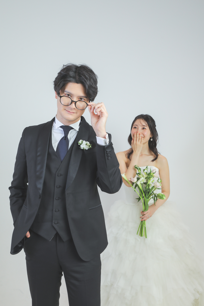 ワタベウェディング表参道フラッグシップフォトスタジオ_スタジオで撮影できる