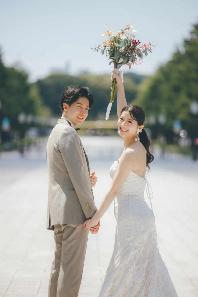 ワタベウェディング表参道フラッグシップフォトスタジオ_ウエディングドレスが豊富