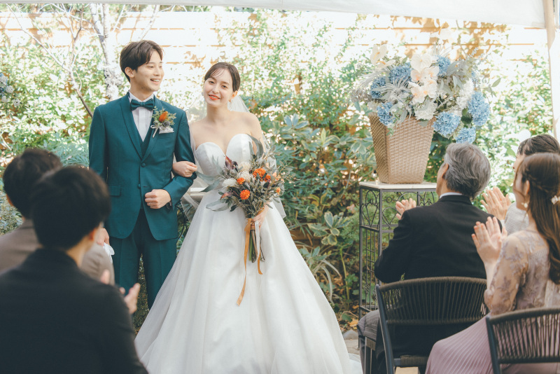 【リトル婚】フェリーチェガーデン日比谷　洋装2着　少人数婚 洋装セレモニー＆洋装フォトプラン