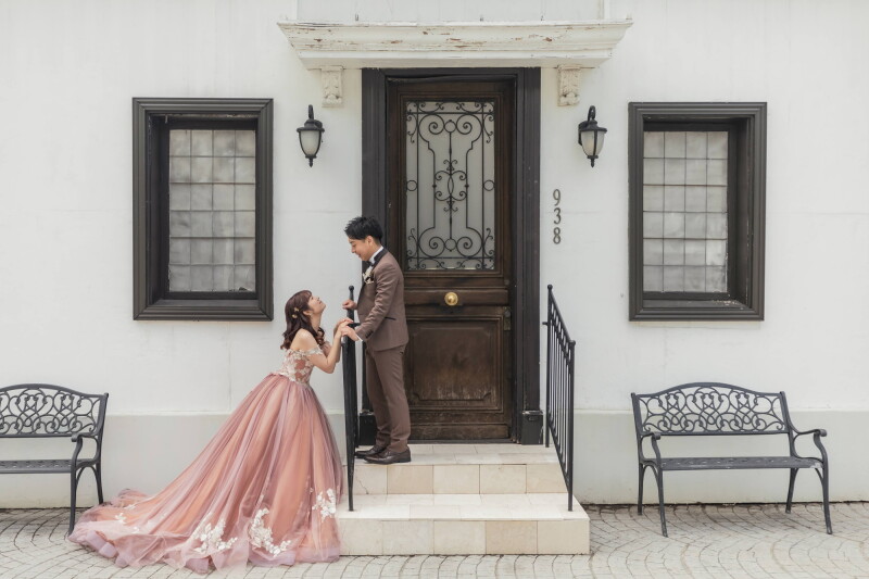 【MVや撮影で使われる注目のロケ地!】ハウススタジオEASEフォトプラン《新婦衣裳1着・全データ・美容師アテンド付き》
