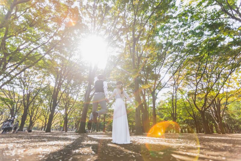 11月末まで3万円オフ♪【代々木公園】ロケーションフォトプラン