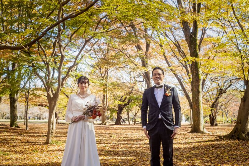 11月末まで3万円オフ♪【代々木公園】ロケーションフォトプラン