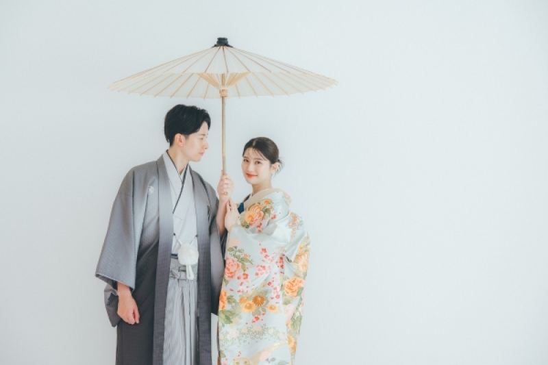リーズナブルに叶う【新婦衣裳2着(和装/洋装)】スタジオフォト 基本プラン