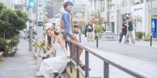 【都会的で抜け感のあるロケーション！】キャットストリートフォトプラン《新婦衣裳1着・全データ・美容師アテンド付き》