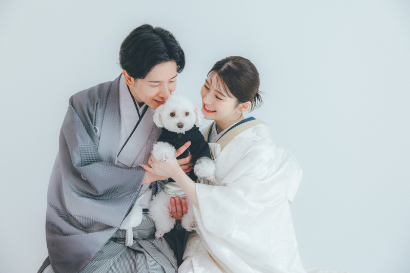 【ペットと一緒に】スタジオフォトプラン