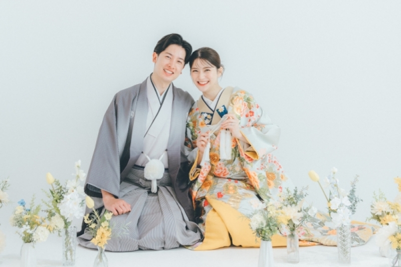 【フォト+会食】家族写真特典付き! 和装でも洋装でもOK~スタジオ2着撮影&会食プラン~