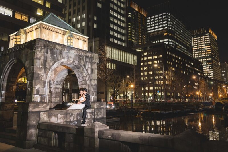 【東京駅】ナイトロケーション撮影プラン★ロマンティックな雰囲気で撮りたい方必見★