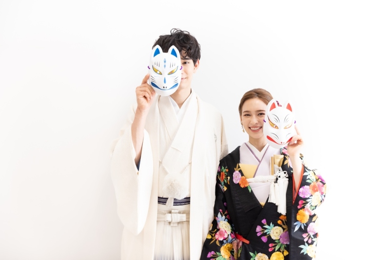 【和装または洋装2着】スタジオフォト 全データに加えて『アルバム付き』プラン