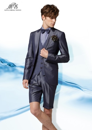 ブルーグレーリゾートタキシード