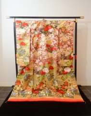 佐賀錦　花車に桜