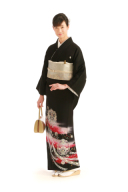 留袖（向い鳳凰に花唐草）